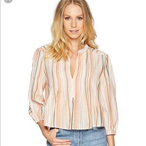 Bishop & Young striped sunset top NWT